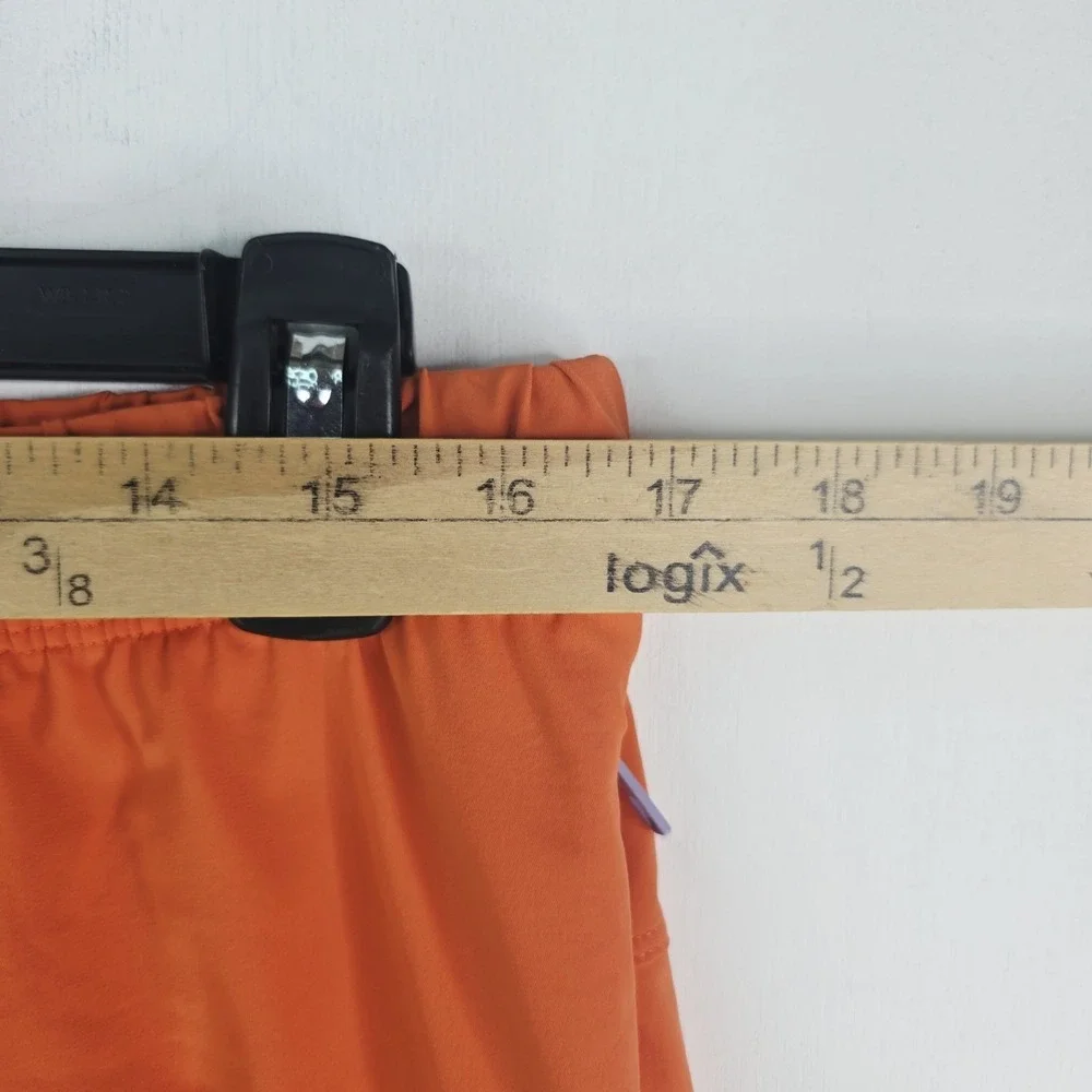 Fabletics The One Shorts Men's XL Orange Athletic Linerless Gym Shorts 7